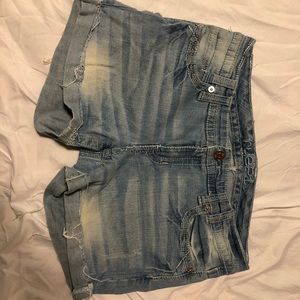 Rue21 Distressed Jean Shorts